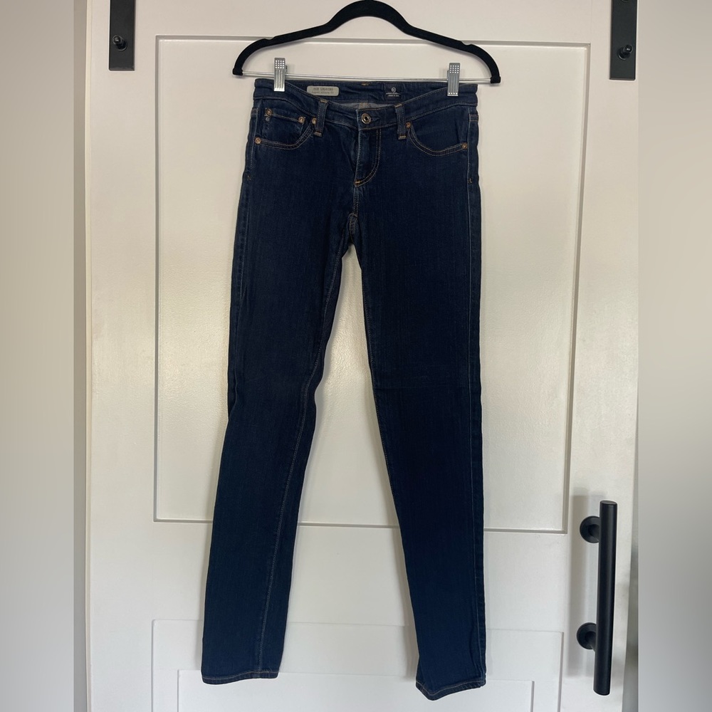 AG dark denim “the legging” super skinny fit size 26R